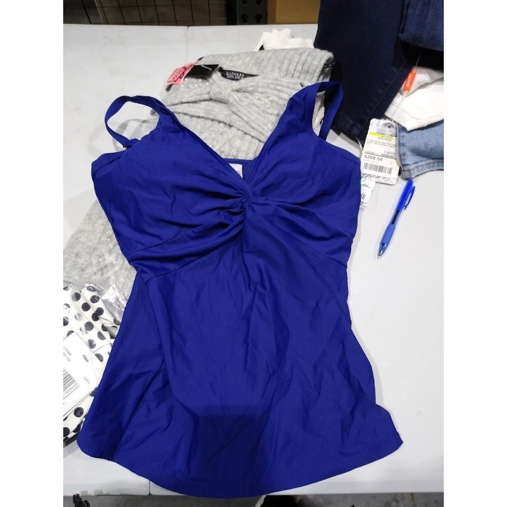 Sunsets Womens Forever Tankini (D-DD Cups), Indigo, 34DD